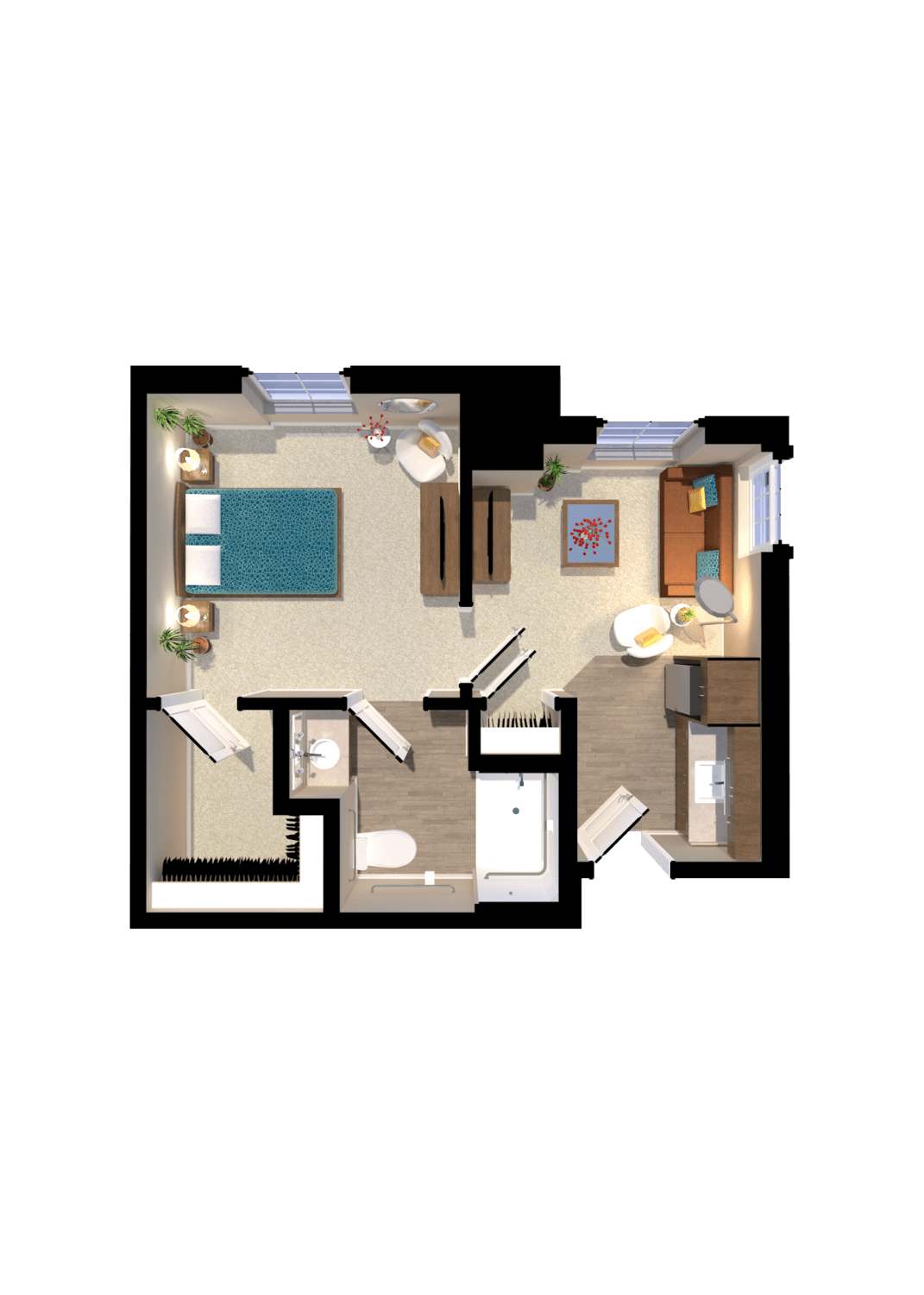 Meadowlark Floor Plan Sunscape Boca Raton