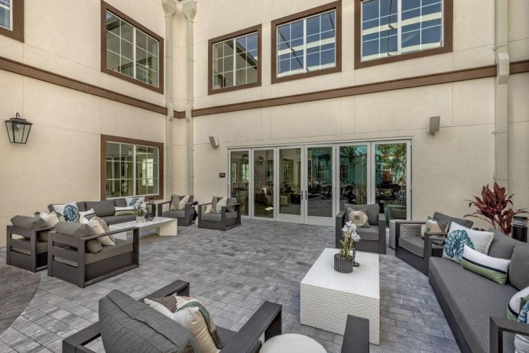 Sunscape Boca Raton Senior Living Patio