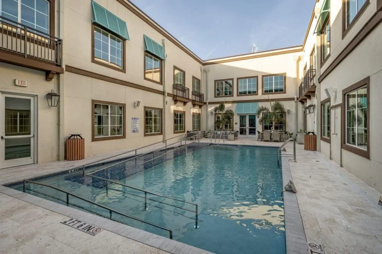 ADA Pool at Sunscape Boca Raton senior living community