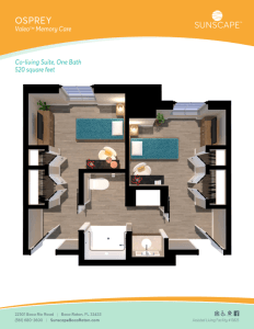 Memory Care Sunscape Boca Floor Plans Osprey