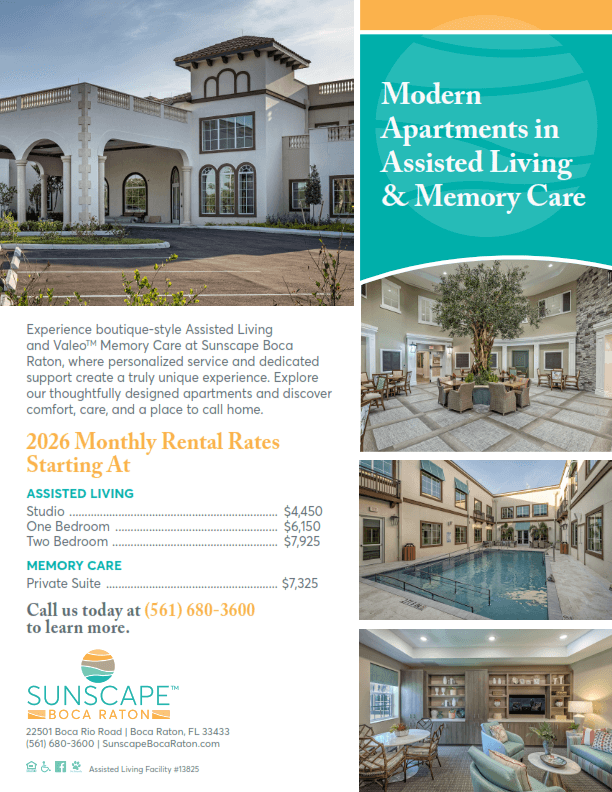 Sunscape Boca 2026 Digital Pricing Sheet Image